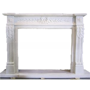 Mueble de <span class=keywords><strong>Chimenea</strong></span> de Estilo Europeo con Columnas Talladas en Mármol, Decoración para <span class=keywords><strong>Chimenea</strong></span>, Adorno para <span class=keywords><strong>Chimenea</strong></span>, Núcleo de <span class=keywords><strong>Chimenea</strong></span> - Product Image 1