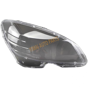Lente de faro transparente para W204/C200/C180-cubierta de lente de Faro de estilo antiguo (07-11) - Product Image 1