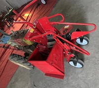 Moissonneuse de maïs à une rangée pour motoculteur, petite machine agricole chinoise à tête avant unique