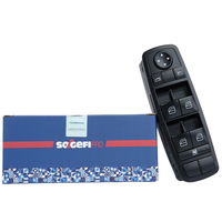 Nouveau commutateur de lève-vitre électrique gauche SOFEFI compatible avec Mercedes-Benz GL GL320 GL350 GL420, pièce de rechange OE 2518300090