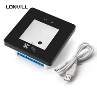 Lector de Códigos 2D Integrado OEM, Escáner de Códigos de Barras RFID Wiegand, Control de Acceso, Lector de Códigos QR NFC