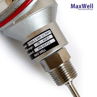 Transmisor de Alta Calidad Montado en Cabeza con Sonda SS304/SS316, Sensor de Temperatura PT100, Salida 4-20mA, Acero Inoxidable de Buena Calidad