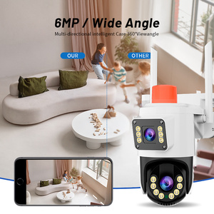 Yoosee Wifi máy ảnh <span class=keywords><strong>4</strong></span> triệu 2K kép ống kính hình người phát hiện CCTV Video Home an ninh không dây PTZ với ánh sáng báo động <span class=keywords><strong>IP</strong></span> <span class=keywords><strong>Camera</strong></span> - Product Image 4
