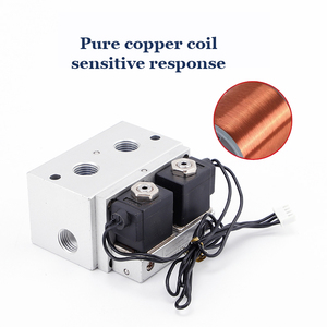 Électrovanne pour générateur d'oxygène 4 voies 2 positions G 1/4" 12V 24VDC pour le contrôle de l'oxygène - Product Image 4