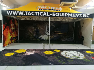 Custom Outdoor UV Resistant Trade Show Tent Family Dinner Tent Folding Promotion Canopy <strong>Gazebo</strong> - Product Image 4