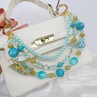Porte-clés haut de gamme en métal, pendentif pour téléphone portable, anneau porte-clés, porte-clés de voiture, sangle de téléphone portable, pendentif de sac
