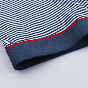 Calzoncillos bóxer de algodón con rayas transpirables para hombre, diseño de marca y logotipo personalizado - Product Image 4