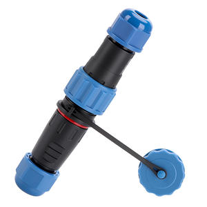 Conector Industrial Impermeable para Exteriores, Macho y Hembra, para Cableado, Enchufe, Conectores Circulares sin Soldadura para Cable - Product Image 1