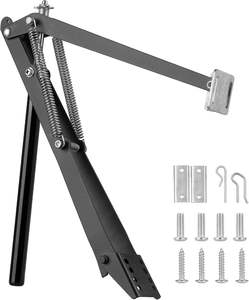 Abridor <span class=keywords><strong>de</strong></span> ventana <span class=keywords><strong>de</strong></span> invernadero automático <span class=keywords><strong>de</strong></span> ventilación <span class=keywords><strong>de</strong></span> ventana agrícola <span class=keywords><strong>de</strong></span> doble resorte negro - Product Image 1