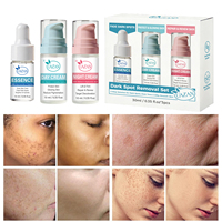 Lot de Crèmes Jour et Nuit Correctrices Anti-Taches à la Niacinamide, Vitamine C et Rétinol, et Sérum Éclat, Marque Privée pour le Visage