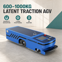 Nouveau véhicule de remorquage à guidage automatique (AGV) à batterie LFP pour la logistique des lignes de production de batteries au lithium et la construction métallique