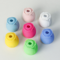 Neue Farbe 10 Frequenzen Rosenglänzender Saugvibrator G-Punkt-Stimulator Vaginal-Nippel-Sauger Frauen Sexspielzeug
