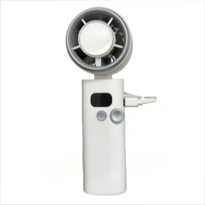 Mini ventilador portátil de doble cabezal, recargable por USB, silencioso, para oficina, escritorio, viajes - Product Image 3