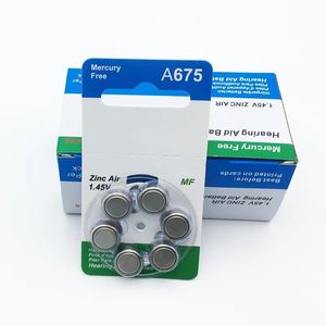 फैक्ट्री pr44 a675 बटन सेल बैटरी जस्ता वायु श्रवण सहायता बैटरी 312 ए 675 675 श्रवण सहायता बैटरी - Product Image 1