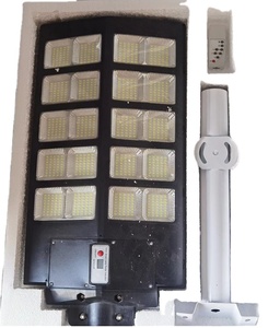 Integrated 1000W Outdoor LED Street <b>Light</b> with <b>Sensor</b> IP67 Solar <b>Lights</b> for Road & Garden SMD <b>Battery</b> Power Supply - Product Image 1