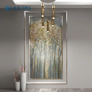 Professional Customized Flowers Mosaic Pattern Ceramic Tile Wall Murals Living Room Tile Patterns Inlays