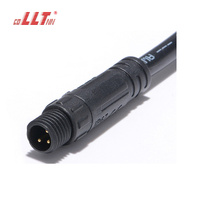 LLT M8 IP65 IP67 2 3 4 5 pin Mini Male Female Waterproof Connector Cable