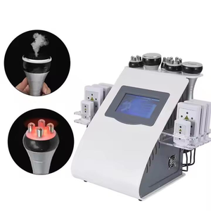 Macchina per la cura della pelle 6-in-1 con cavitazione e radiofrequenza per l'idratazione quotidiana della pelle, il rilassamento corporeo e il comfort muscolare - Product Image 1