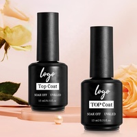 M288 Super Shine HEMA/TPO FREE Vegan High Shine Soak-off UV Gel Top Coat No Wipe Application Professionnel Long Lasting