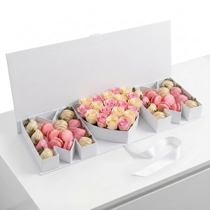 Fillable Matt Laminated Luxury Environmental Rigid Boxes Paperboard Letter Shaped MUM <b>Gift</b> Box for Mother's Day - Product Image 1