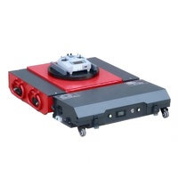 Nouvelles chariots de transport électriques télécommandés de 20 tonnes, 220V, batterie, robustes, pour travaux de construction, en acier au manganèse