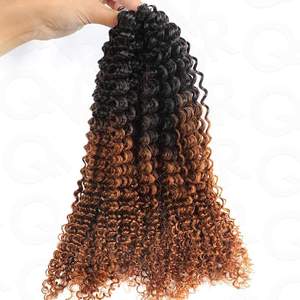 Cheveux humains vierges 1B/30 <span class=keywords><strong>Miracle</strong></span> Knots en vrac pour tresses au crochet, pré-bouclées, 12-30 pouces, texture naturelle, vente en gros directe usine OEM - Product Image 2