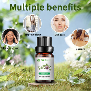 Olio Essenziale Naturale di Foglie di <span class=keywords><strong>Timo</strong></span> Fresco 30ml Puro per Uso Cosmetico e Massaggi Tutti i Tipi di Pelle Disponibile OEM - Product Image 4