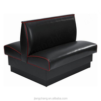Canapé d'angle confortable et moderne en cuir synthétique pour restaurant, ensemble de banquettes avec garantie de 5 ans, certifié ISO 9001 SGS, usage commercial