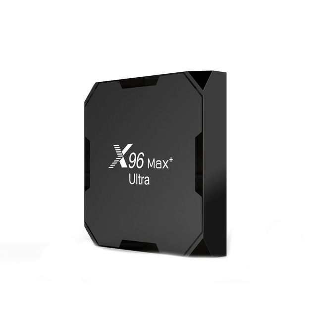 Factory Amlogic S905X4 Quad Core X96 Max+ Ultra Set-top Box Android 11 Dual Wifi 8K HD Video TV Box with Bluetooth