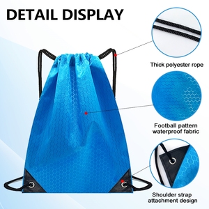 VIPOKO Custom Printed Logo Eco-friendly Drawstring <strong>Bag</strong> Sport Drawstring Volleyball Golf Football <strong>Stripe</strong> Backpacks Sport Gym <strong>Bag</strong>