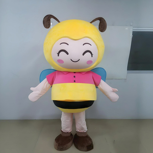 Shengye Manufacturer Brand Custom Lovely Cartoon Insect <strong>Bee</strong> <strong>Mascot</strong> <strong>Costume</strong> Company Logo Business Advertising Character Mascotte - Product Image 1