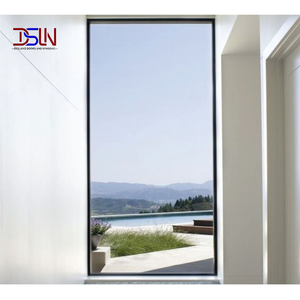 Fenêtre panoramique contemporaine à cadre en aluminium, profil étroit, esthétique minimaliste, solution économe en énergie pour la rénovation résidentielle - Product Image 1