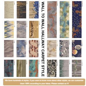 Alfombra Estampada Más Vendida, Comercial, Ecológica, Silenciosa, Duradera, para Oración, Habitaciones de Hotel, Pasillos, Alfombra de Rollo Tufted de PET - Product Image 6