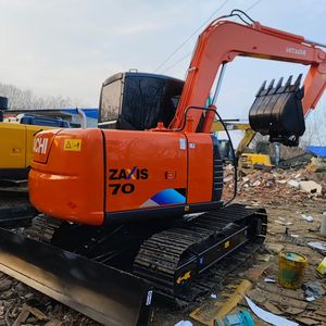 Used Hitachi ZX70 Excavator 7Ton Hydraulic Crawler Digger Original Japan Hitachi Good Condition Low Hours <b>Cheap</b> Price - Product Image 3