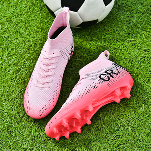 Zapatos de <span class=keywords><strong>Fútbol</strong></span> Unisex de Caña Alta con Tacos <span class=keywords><strong>AG</strong></span>, Transpirables y Cómodos, <span class=keywords><strong>Botas</strong></span> de <span class=keywords><strong>Fútbol</strong></span> para <span class=keywords><strong>Césped</strong></span> <span class=keywords><strong>Artificial</strong></span>, Plantilla de Goma, Primavera, Otoño, Invierno - Product Image 5