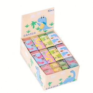 Gommes à effacer translucides en PVC couleur macaron, style fruit, mignonnes et souples, pour étudiants, employés de bureau et enfants, en plastique. - Product Image 1