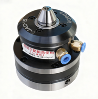 Mandrin pneumatique de haute précision JAC-15, mandrin rotatif pneumatique compact avec conception creuse pour une rotation rapide automatisée