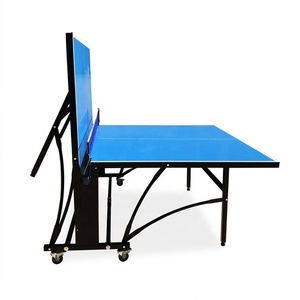 Table de ping-pong Konford de haute qualité, pliable, 6 mm ACP, avec roues mobiles de 75 mm, marque personnalisée, SMC Pingpong, tables de tennis de table OEM - Product Image 5