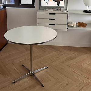 Mesa de Comedor Contemporánea de Acero para Espacios Pequeños, Muebles para el Hogar, Villa, Hotel, Apartamento, Cafetería, Tienda de Té con Leche, Reuniones y Negociaciones - Product Image 2