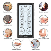 Appareil de thérapie TENS numérique avancé - Double canal avec interface tactile, 32 modes et 20 niveaux pour soulager la douleur sur tout le corps