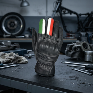 Drapeau italien Court Gants D'équitation - Product Image 3