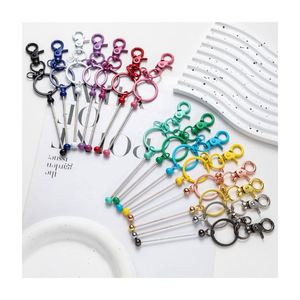 Llaveros Personalizados con Cuentas DIY |   Llaveros con Cuentas de Colores Degradados para Regalos Promocionales y Manualidades - Product Image 1