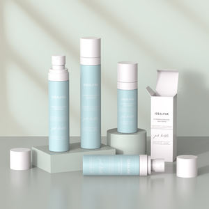 Flacon pulvérisateur en plastique <span class=keywords><strong>blanc</strong></span> rose dégradé personnalisé 60ml 70ml 100ml 120ml flacon pulvérisateur en plastique portable pour voyage - Product Image 3