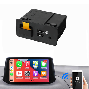 Dckloer <span class=keywords><strong>Wireless</strong></span> CarPlay <span class=keywords><strong>Android</strong></span> <span class=keywords><strong>Auto</strong></span> สำหรับรถยนต์ <span class=keywords><strong>Mazda</strong></span> 6/3/2/<span class=keywords><strong>CX</strong></span>-5/<span class=keywords><strong>CX</strong></span>-8/<span class=keywords><strong>CX</strong></span>-9/MX-5 ปี 2014-2022 ชุดติดตั้งบนคอนโซลแบบพกพา ช่อง USB รับประกัน 1 ปี - Product Image 2