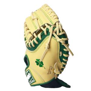 Entrega rápida Etiqueta Privada cuero genuino catchers guante de béisbol de <span class=keywords><strong>trébol</strong></span> de cuatro hojas - Product Image 5