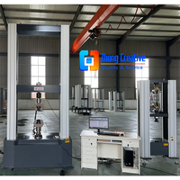 Machine d'essai universelle électronique à commande informatique Zhongchuang 300kN, double colonne, traction et compression, métal, acier, CE