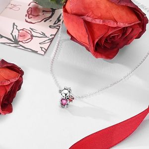 Collar <span class=keywords><strong>de</strong></span> Plata <span class=keywords><strong>de</strong></span> Ley 925 con Diseño Único en Forma <span class=keywords><strong>de</strong></span> Corazón, con Circonita, Moderno <span class=keywords><strong>y</strong></span> Exquisito, Accesorio para Mujer, Regalo - Product Image 3