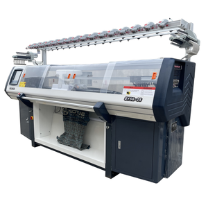 Machine à tricoter plate entièrement automatique informatisée à double système de contrôle <span class=keywords><strong>MAIHONG</strong></span> pour pull 56 pouces 5 jauges Vitesse maximale élevée - Product Image 2