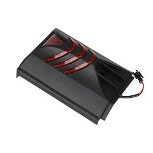 ชุดฝาครอบแผ่นด้านล่างขวาด้านหลัง Kukirin G3 Pro พร้อมไฟเลี้ยวแบบติดตั้งด้านข้าง น้ำหนักเบา สำหรับสกู๊ตเตอร์ไฟฟ้า - Product Image 3