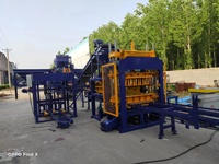 Machine de fabrication de blocs de ciment et de briques de haute qualité, automatique, hydraulique, à haute précision, avec moteur PLC, à vendre